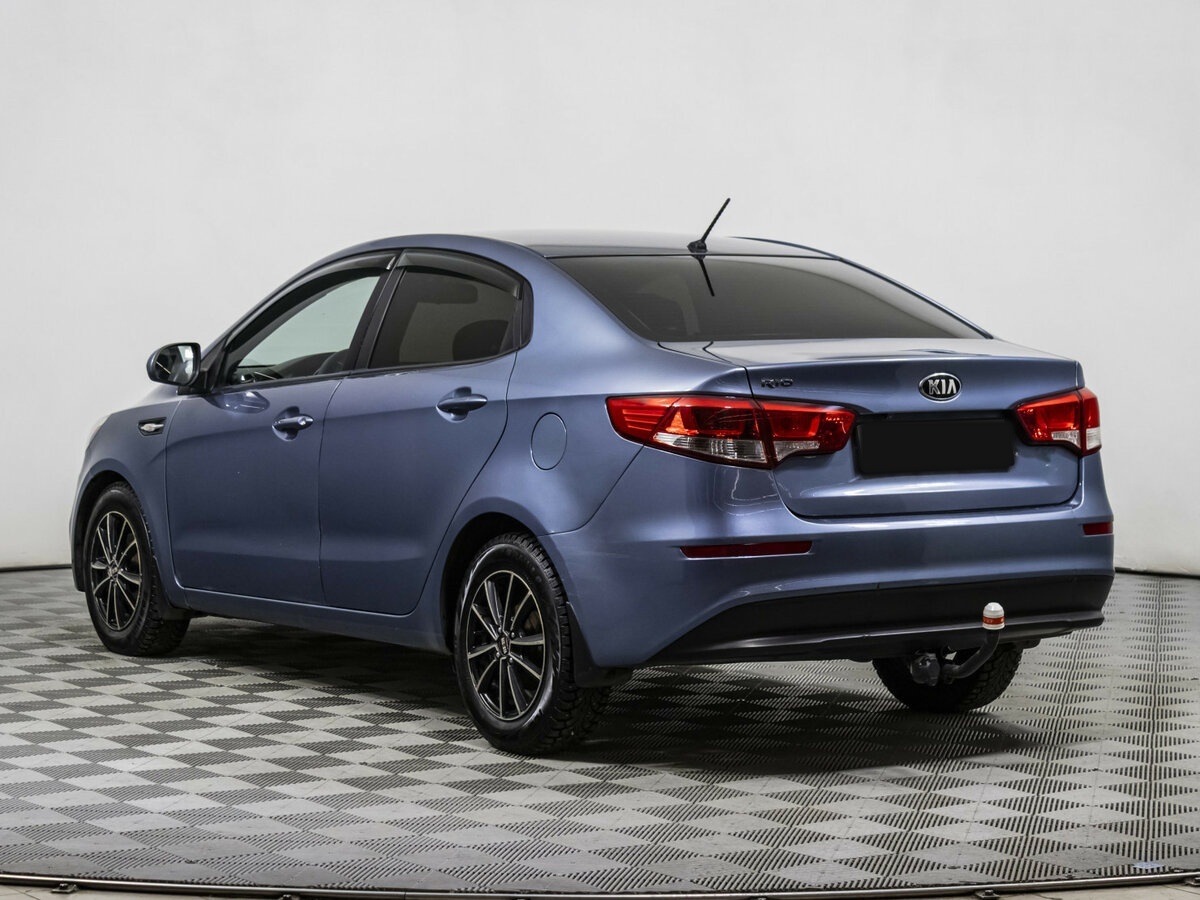 Kia Rio III Рестайлинг, 2016 Фото №7