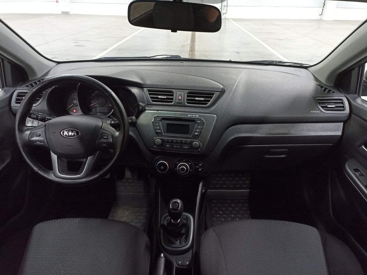 Kia Rio 5-speed, 2013 Фото №14