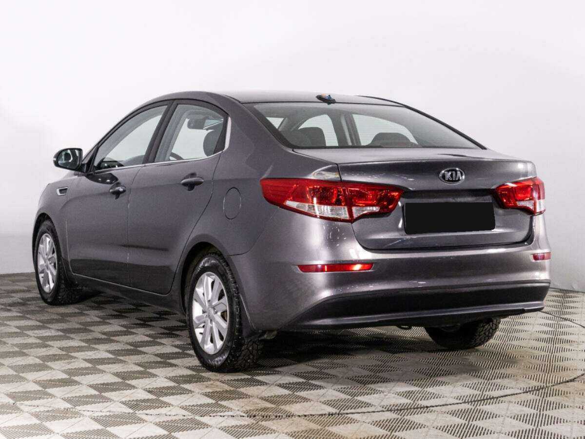 Kia Rio, 2017 Фото №7