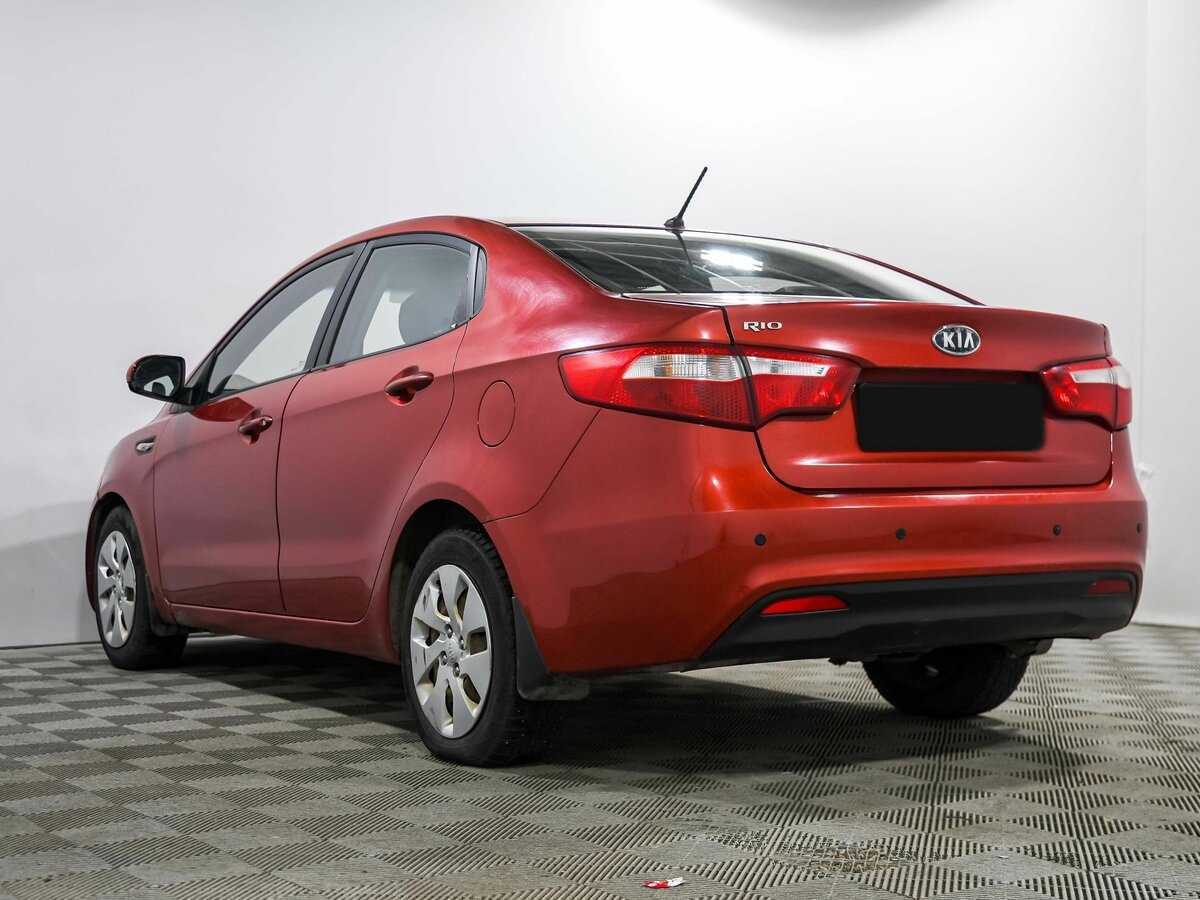 Kia Rio, 2012 Фото №6