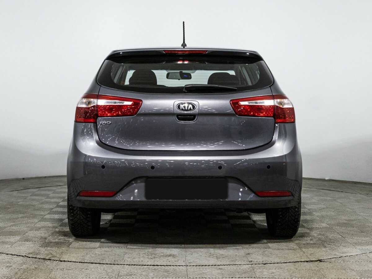Kia Rio 5-speed, 2013 Фото №6
