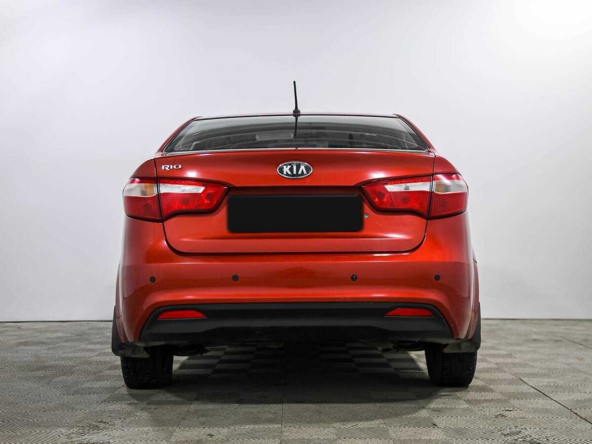 Kia Rio, 2012 Фото №5