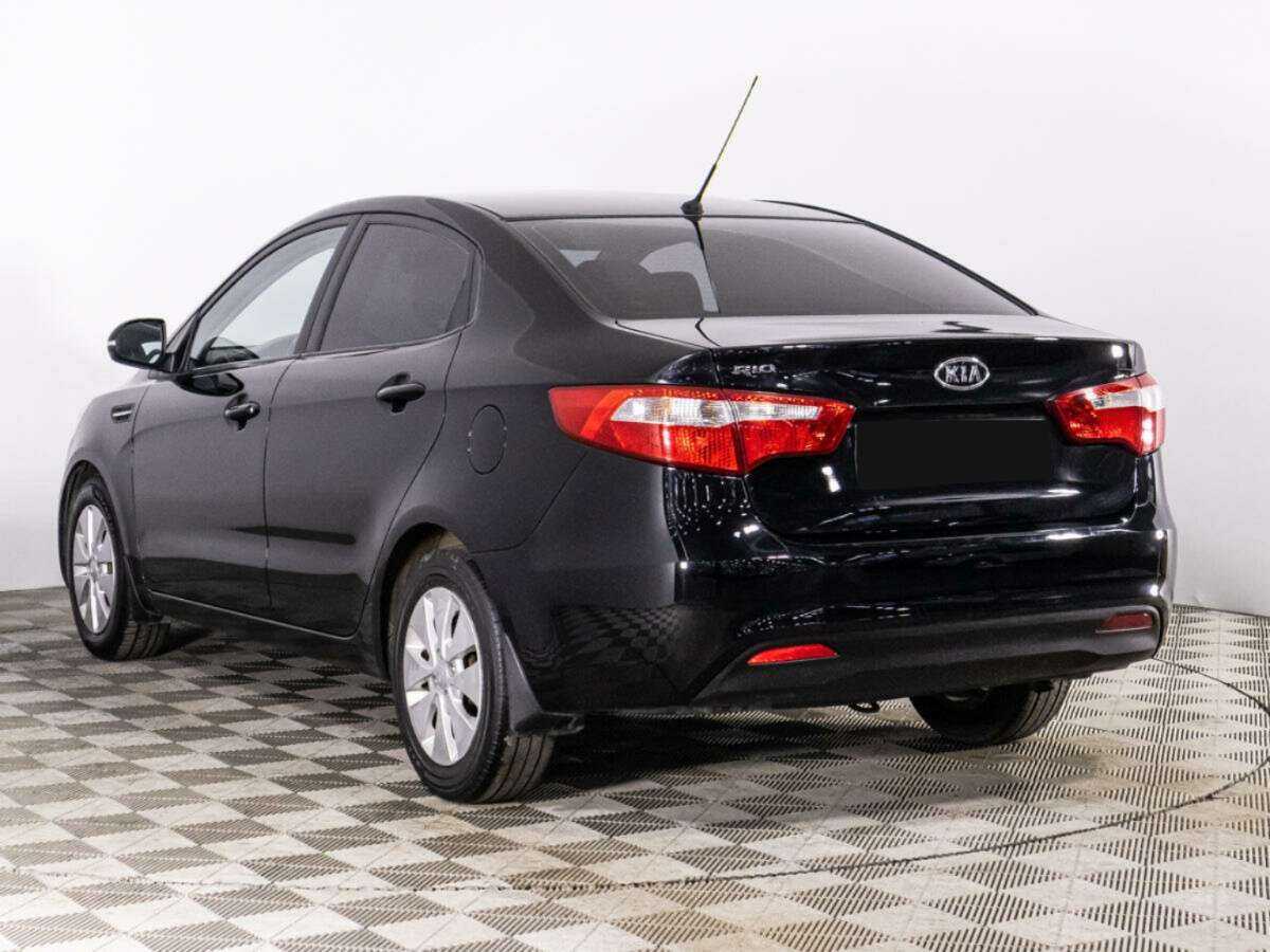 Kia Rio 6-speed, 2014 Фото №7