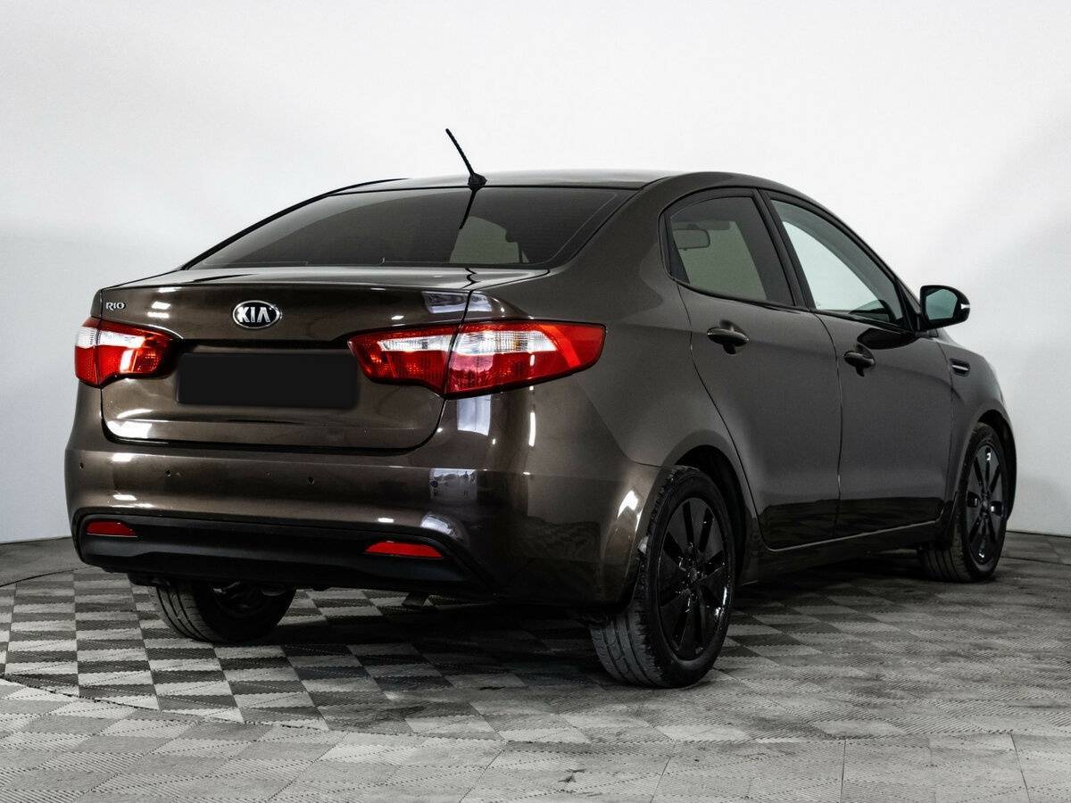 Kia Rio 6-speed, 2014 Фото №4